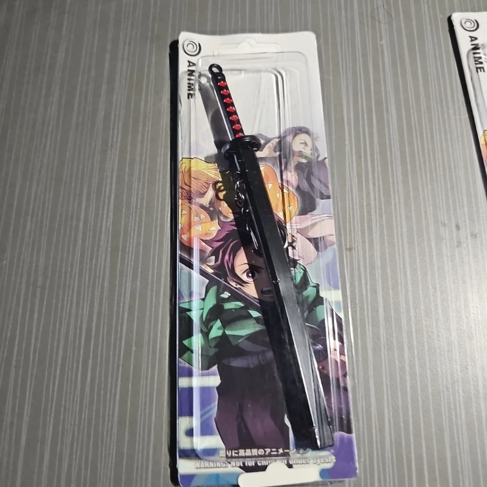 Demon Slayer Kamado Tanjirou Sword with Scabbard‎ 2 Piece (Black & White) New